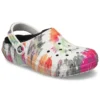 Classic Clog Tie-Dye “Multi-Color Black”