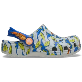 Classic Clog voor peuters met drakenprint
