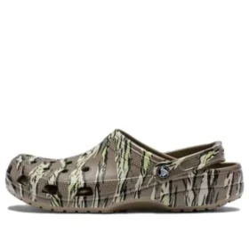 Classic Clogs met camouflageprint “Brown”