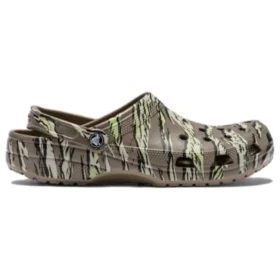 Classic Clogs met camouflageprint “Brown”