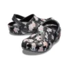 Classic Clogs met print “Black Pink”