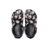Classic Clogs met print “Black Pink”