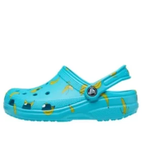 Classic Clogs met voedselprint “Digital Aqua”