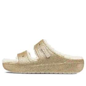 Classic Cozzzy Glitter Sandalen “Multi Gold”