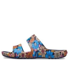 Classic Crocs Retro sandalen met bloemenprint “Blue Multi”