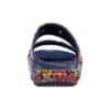 Classic Crocs Retro sandalen met bloemenprint “Blue Multi”
