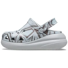 Classic Crush Disco Clog “Clear Bue”