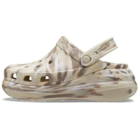 Classic Crush Marbled Clog “Bone Multi”