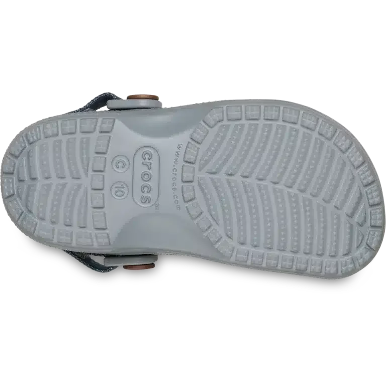 Classic Denim-Clog voor peuters met verstelbare hielband Classic Denim-Clog voor peuters met verstelbare hielband