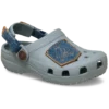 Classic Denim-Clog voor peuters met verstelbare hielband Classic Denim-Clog voor peuters met verstelbare hielband