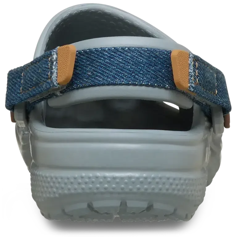 Classic Denim-Clog voor peuters met verstelbare hielband Classic Denim-Clog voor peuters met verstelbare hielband