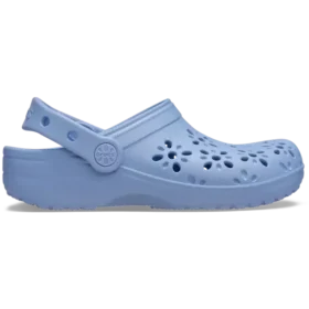 Classic Floral Clog with Cut-Outs for Kids