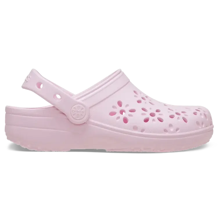 Classic Floral Clog with Cut-Outs for Kids Classic Floral Clog with Cut-Outs for Kids