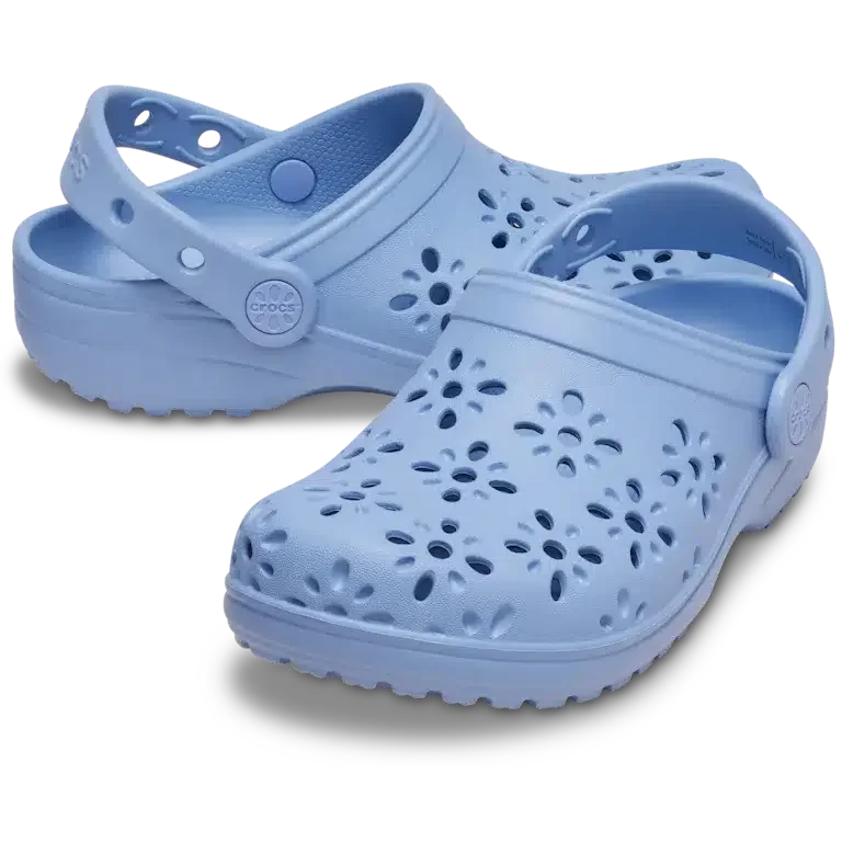 Classic Floral Clog with Cut-Outs for Kids Classic Floral Clog with Cut-Outs for Kids
