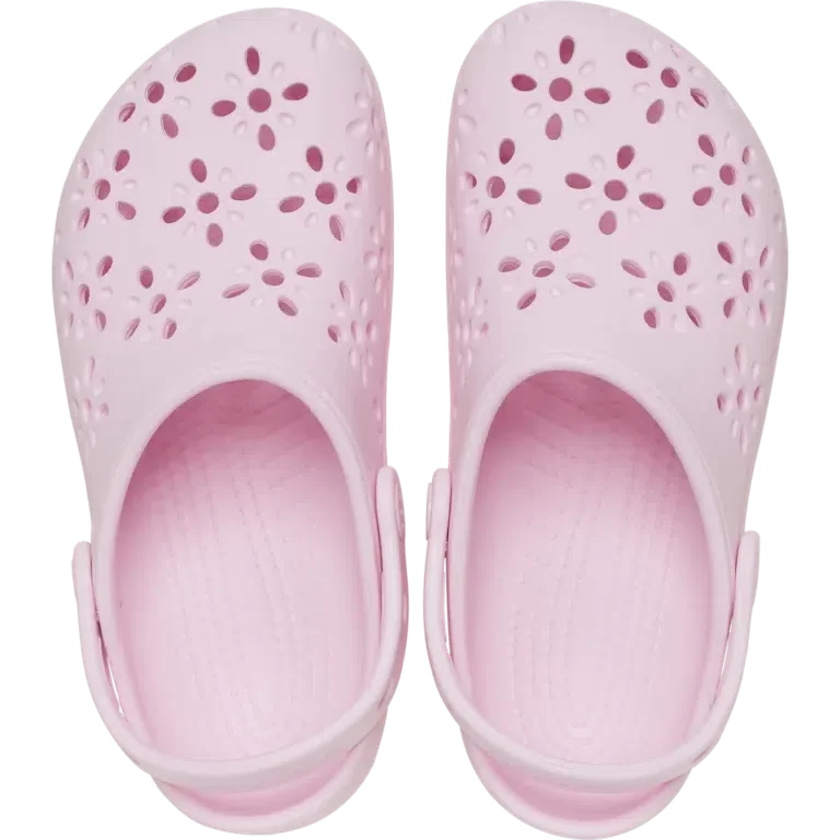 Classic Floral Clog with Cut-Outs for Kids Classic Floral Clog with Cut-Outs for Kids
