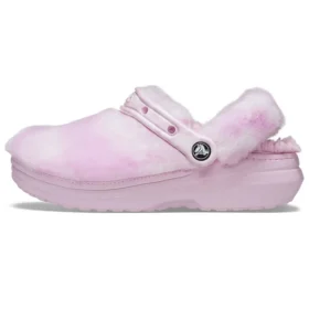 Classic Fur Sure Clogs Ballerina “Roze Wit”