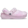 Classic Fur Sure Clogs Ballerina “Roze Wit”