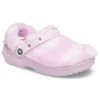 Classic Fur Sure Clogs Ballerina “Roze Wit”