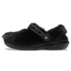 Classic Fur Sure Slip-on Clogs “Black”