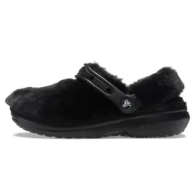Classic Fur Sure Slip-on Clogs “Black”