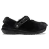 Classic Fur Sure Slip-on Clogs “Black”