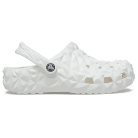 Classic Geometric Clog “White”