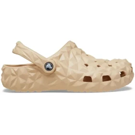 Classic Geometric Clogs “Beige”