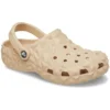 Classic Geometric Clogs “Beige”