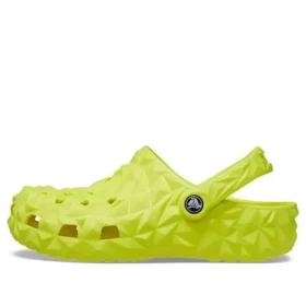 Classic Geometric Clogs “Green”