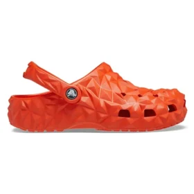 Classic Geometric Clogs “Orange”