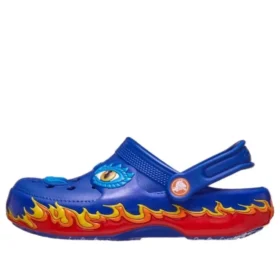 Classic IAM Dragon Lights Clog “Blue Bolt”