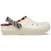 Classic Lined Animal Remix-clog “Zwart”