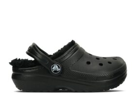 Classic Lined Clog Kids ‘Zwart’