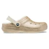 Classic Lined Clogs “Gold White”