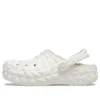 Classic Lined Geometrical Clog “White”