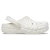 Classic Lined Geometrical Clog “White”