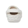 Classic Lined Geometrical Clog “White”