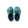 Classic Lined Marbled Clogs “Blue Tie-Dye”