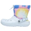 Classic Lined Neo Puff-laarzen “Tie-Dye Mineral Blue”