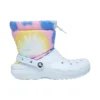 Classic Lined Neo Puff-laarzen “Tie-Dye Mineral Blue”