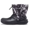 Classic Lined Neo Puff Tie-Dye Laarzen “Black White”