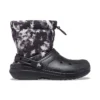 Classic Lined Neo Puff Tie-Dye Laarzen “Black White”