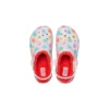 Classic Lined Sweethearts Clogs met verhoogde zool “Rood Wit”