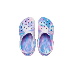 Classic Marbled Clog “Blue Purple Pink”