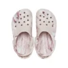 Classic Marbled Clogs “White Pink”