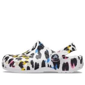 Classic Out of This World Clogs “White Multi”