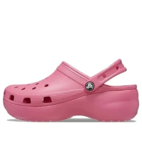 Classic Platform Clog “Hyper Pink”