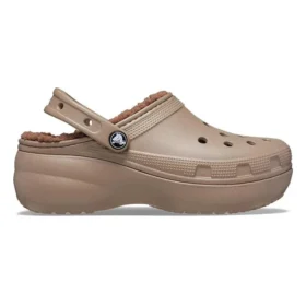 Classic Platform Lined Clogs “Mushroom”