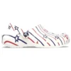Classic Stars and Stripe Clog “White Multi”