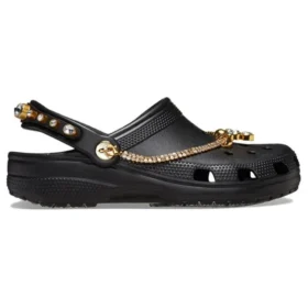Classic Tiara Clogs “Black Gold”